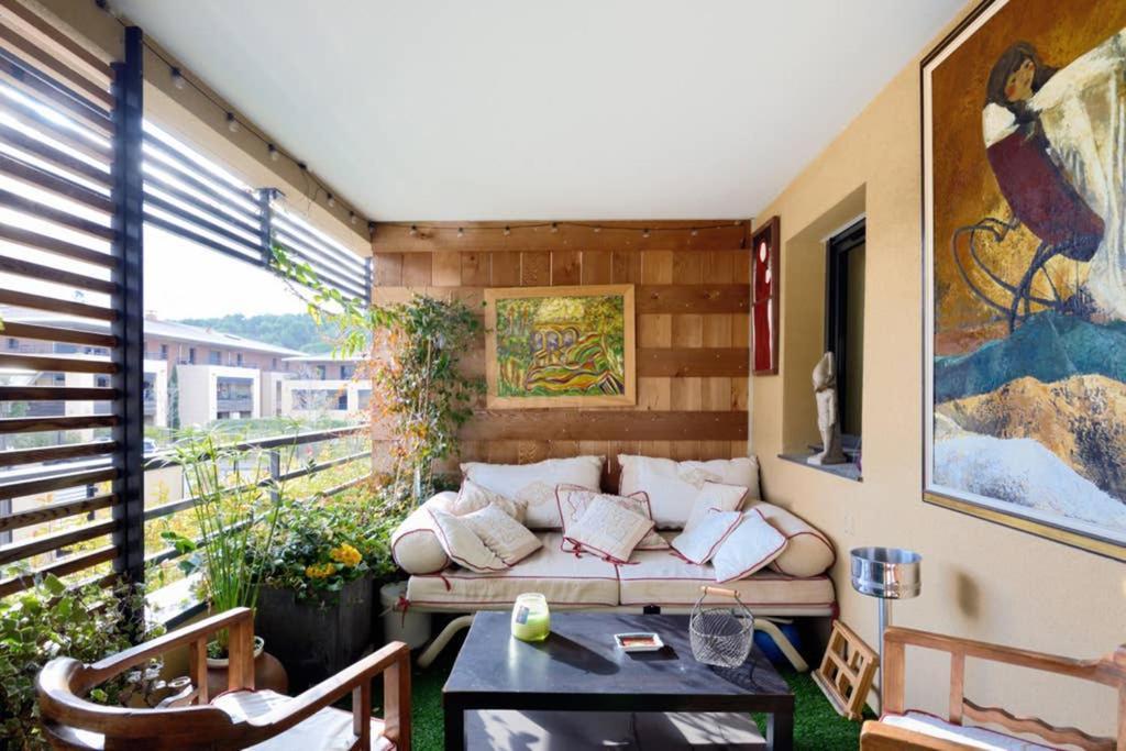 Le Precieux - Superbe Appart Confort Avec Grande Terrasse De 25M2 - Parking Prive Proche Centre Ville D'Aix En Provence - Hopital Hpp - Creps Aix-en-Provence Exteriör bild